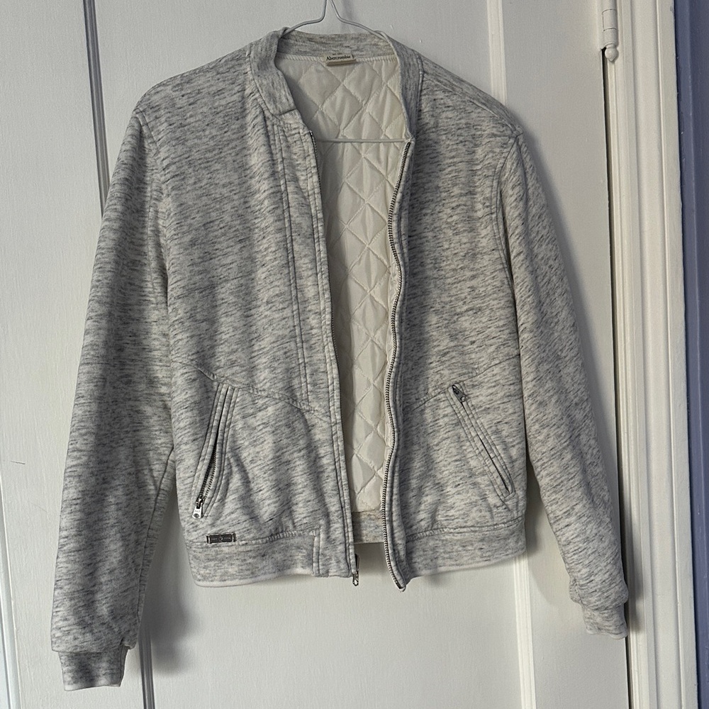 Abercrombie & Fitch Reversible Bomber Jacket